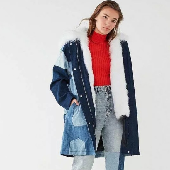denim jacket parka